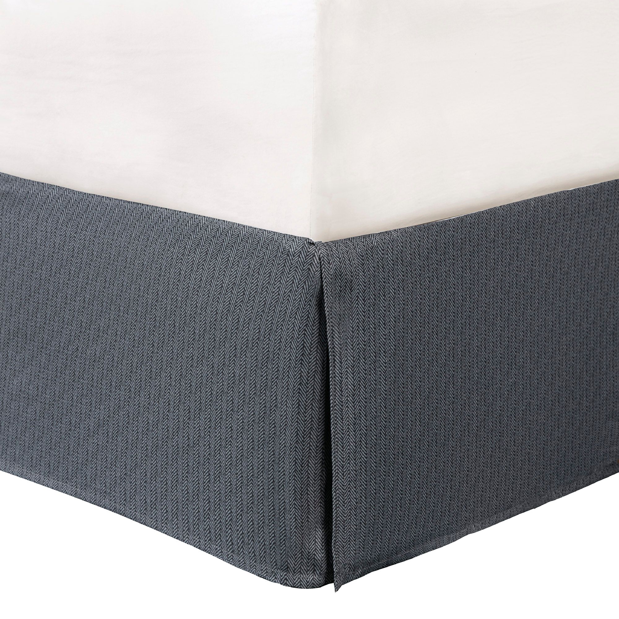 Ridge Gray Plaid King 7-Piece Comforter Set