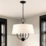 Thumbnail1 of Ridgecrest 4 Light Black Pendant Chandelier