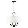 Thumbnail4 of Ridgecrest 4 Light Black Pendant Chandelier more views