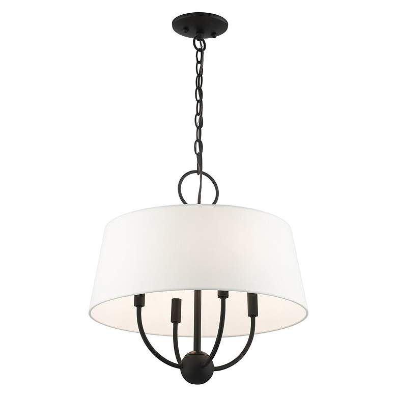 Image 6 Ridgecrest 4 Light Black Pendant Chandelier more views