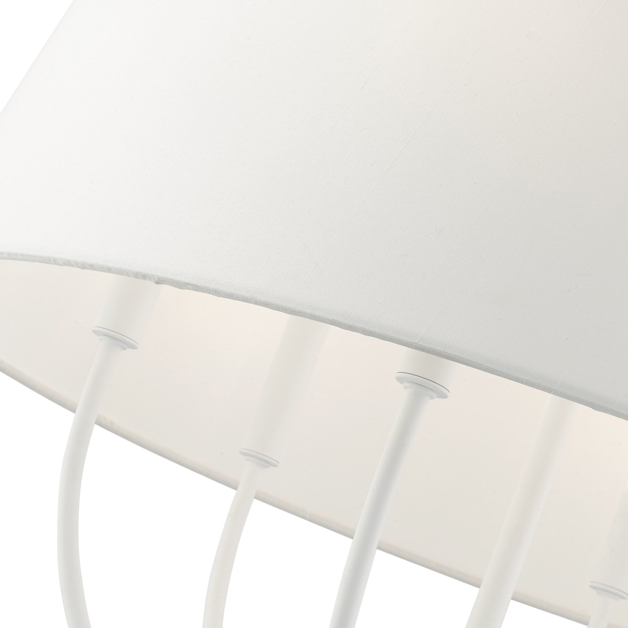 Ridgecrest 6 Light White Pendant Chandelier