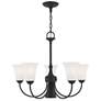 2_Ridgedale 25 1/2" Wide Black 6-Light Chandelier