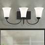 Thumbnail1 of Ridgedale 3-Light 9-in Black Bell Vanity Light
