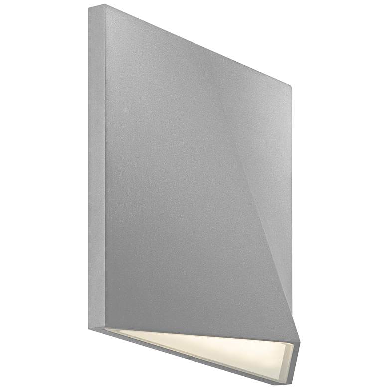 Image 1 Ridgeline 7 1/2"H Textured Gray LED Outdoor Wall Light