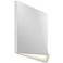 Ridgeline 7 1/2"H Textured White LED Outdoor Wall Light