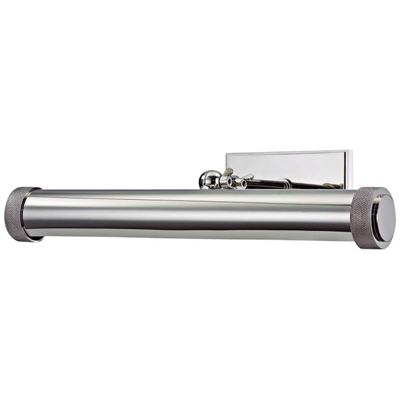 Image 1 Ridgewood 16 1/2 inch Wide Polished Nickel Picture Light