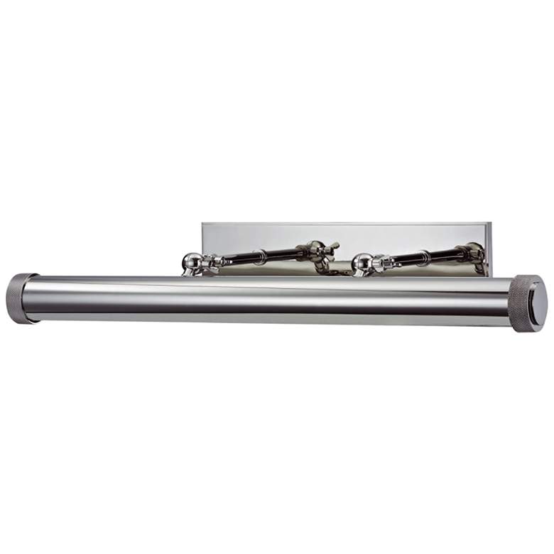 Image 1 Ridgewood 24 1/2" Wide Polished Nickel Picture Light