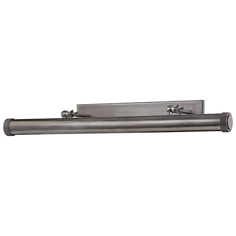 Image 1 Ridgewood 26 1/2" Wide Historic Nickel Picture Light