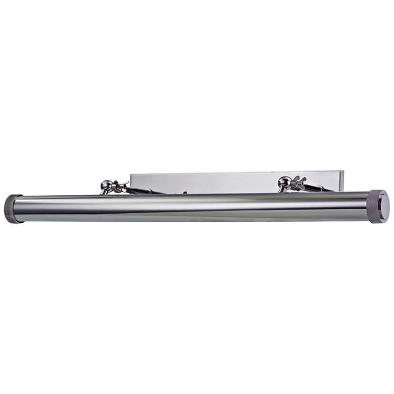 Image 1 Ridgewood 26 1/2" Wide Polished Nickel Picture Light