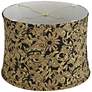Riesco Gold Softback Drum Lamp Shade 13x14x10 (Washer)