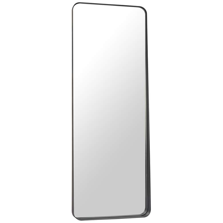 Image 1 Riga Floor Mirror Collection Black 66.1" x 24.0" Floor Mirror