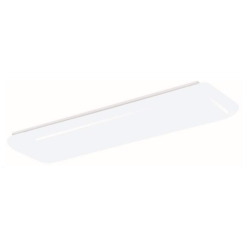 Image 1 Rigby 50 3/4" Wide White Fluorescent Cloud Ceiling Light