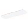 Rigby 50 3/4" Wide White Fluorescent Cloud Ceiling Light
