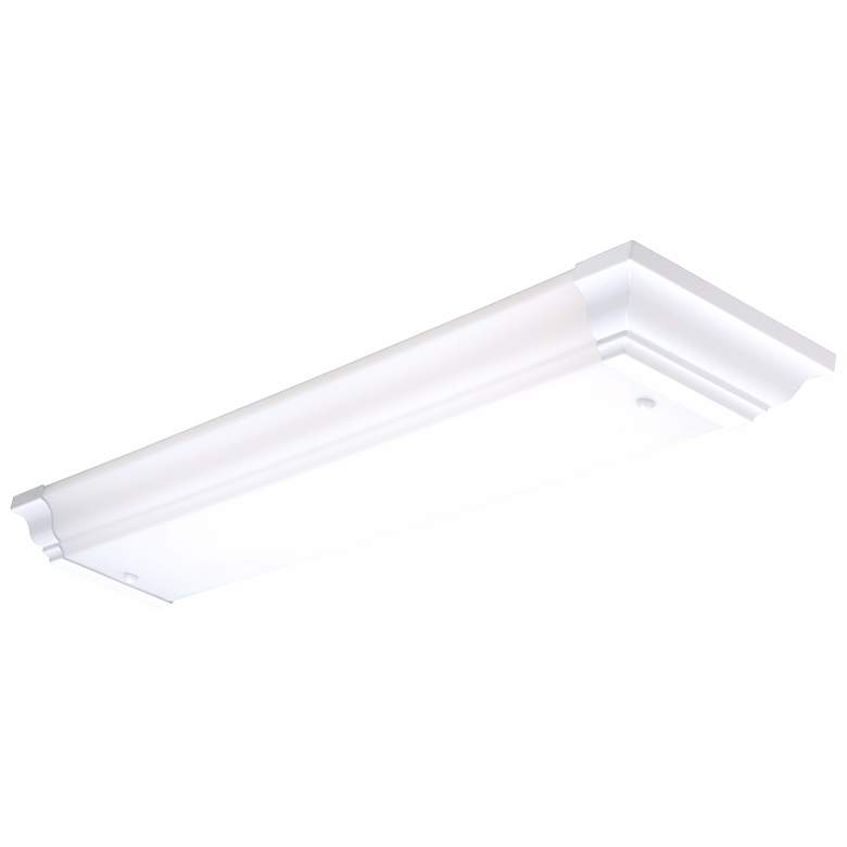 Image 1 Rigby White 15 1/2 inch Wide ENERGY STAR&#174; Ceiling Light