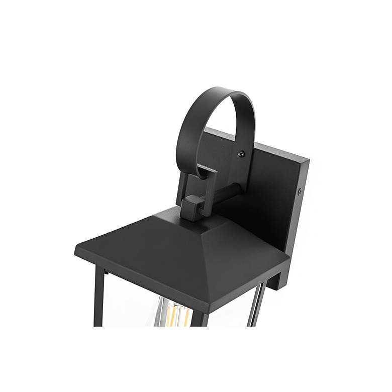 Image 5 Riggs 12 1/2" High Black Outdoor Wall Light more views