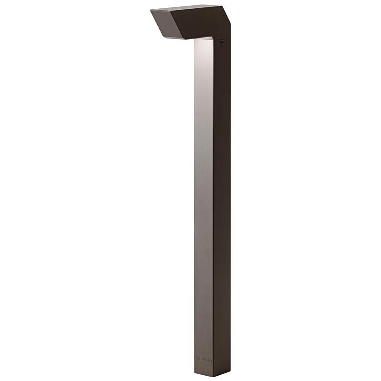 Right Angle 22&quot;H Textured Architectural Bronze Path Light