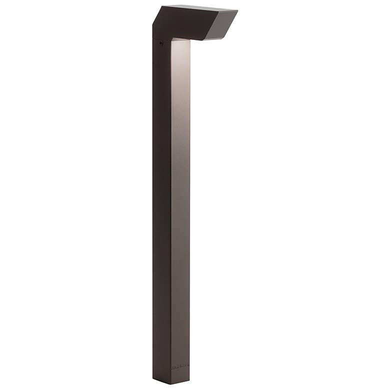 Image 2 Right Angle 22"H Textured Architectural Bronze Path Light