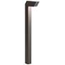 Right Angle 22"H Textured Architectural Bronze Path Light