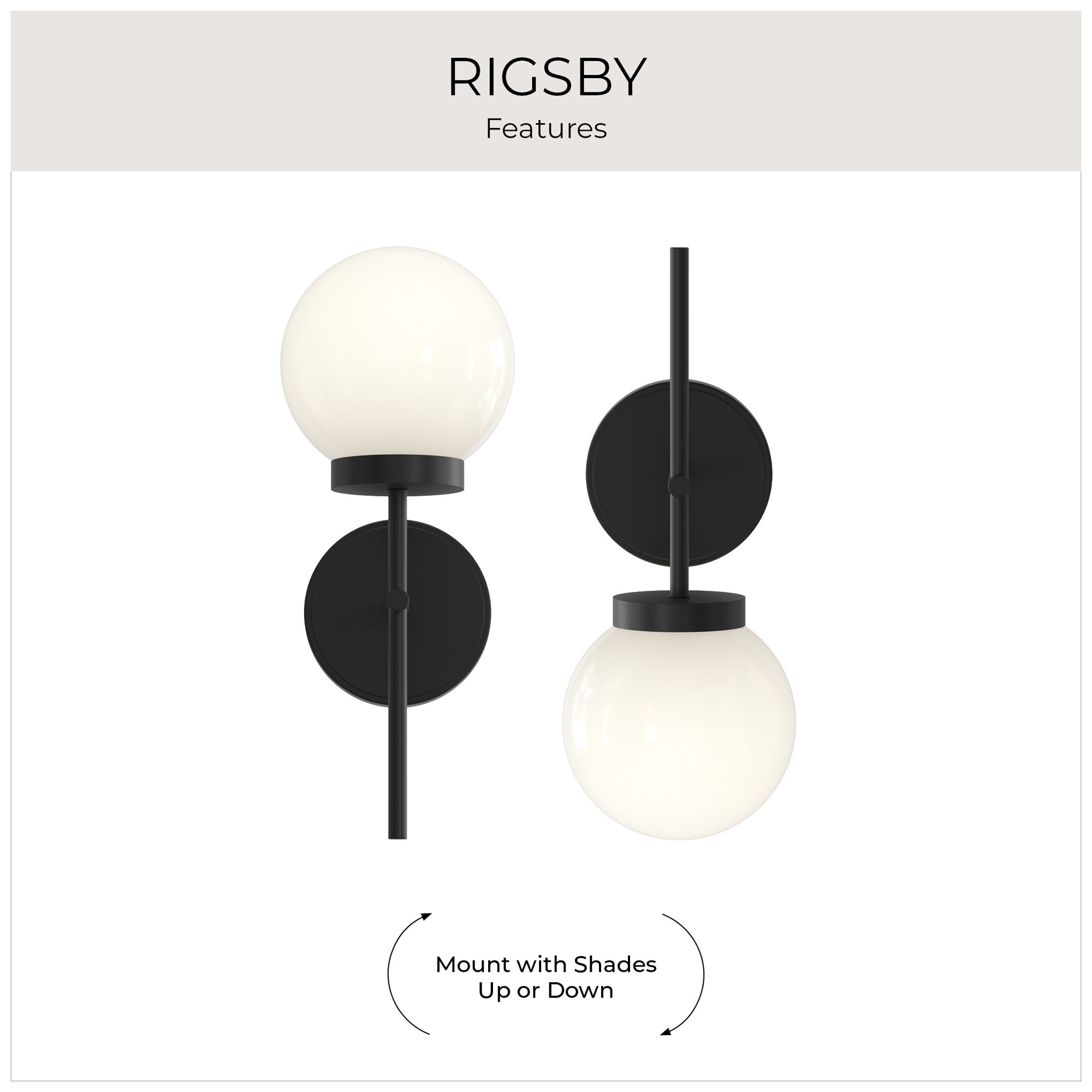 Rigsby One-Light  Wall Sconce