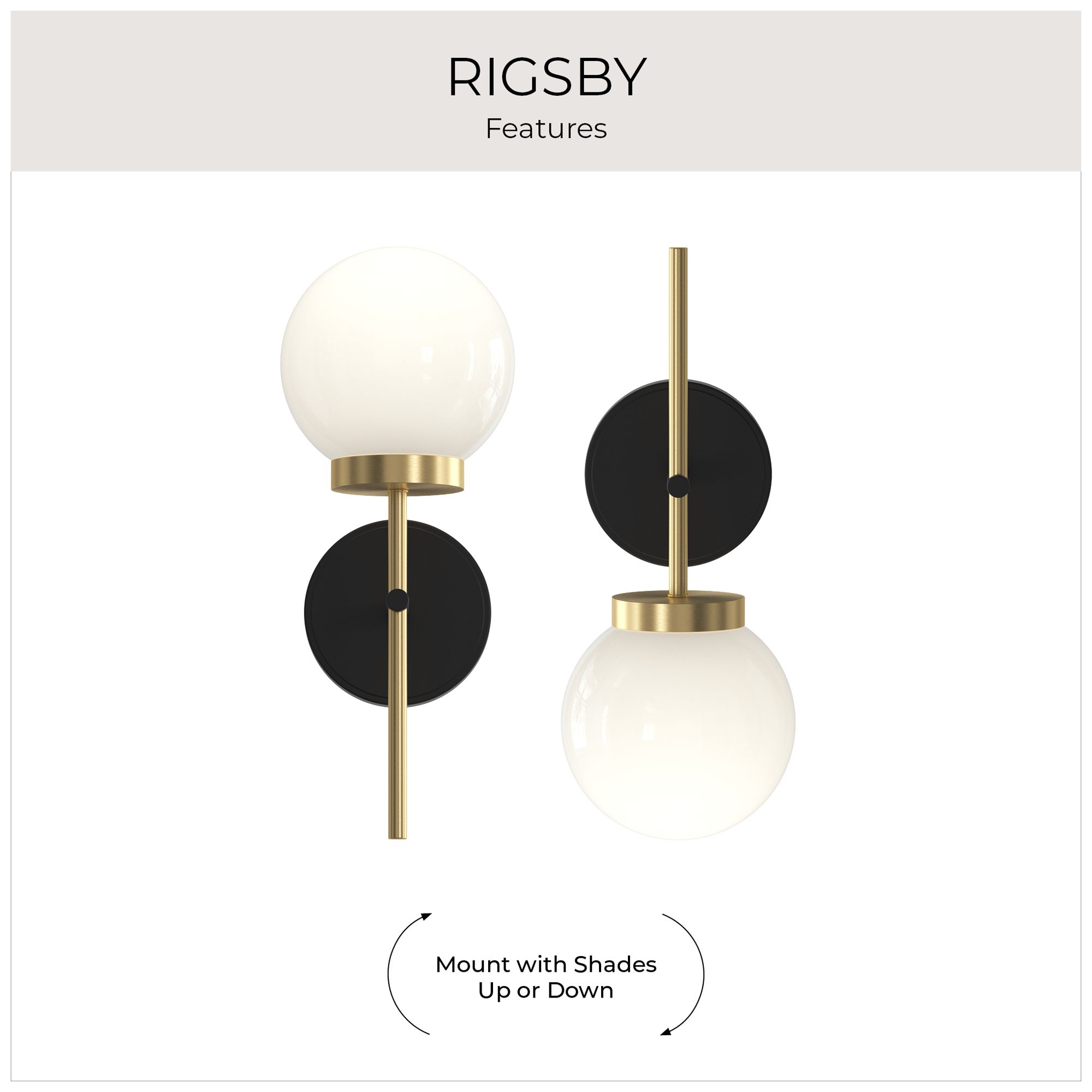 Rigsby One-Light  Wall Sconce