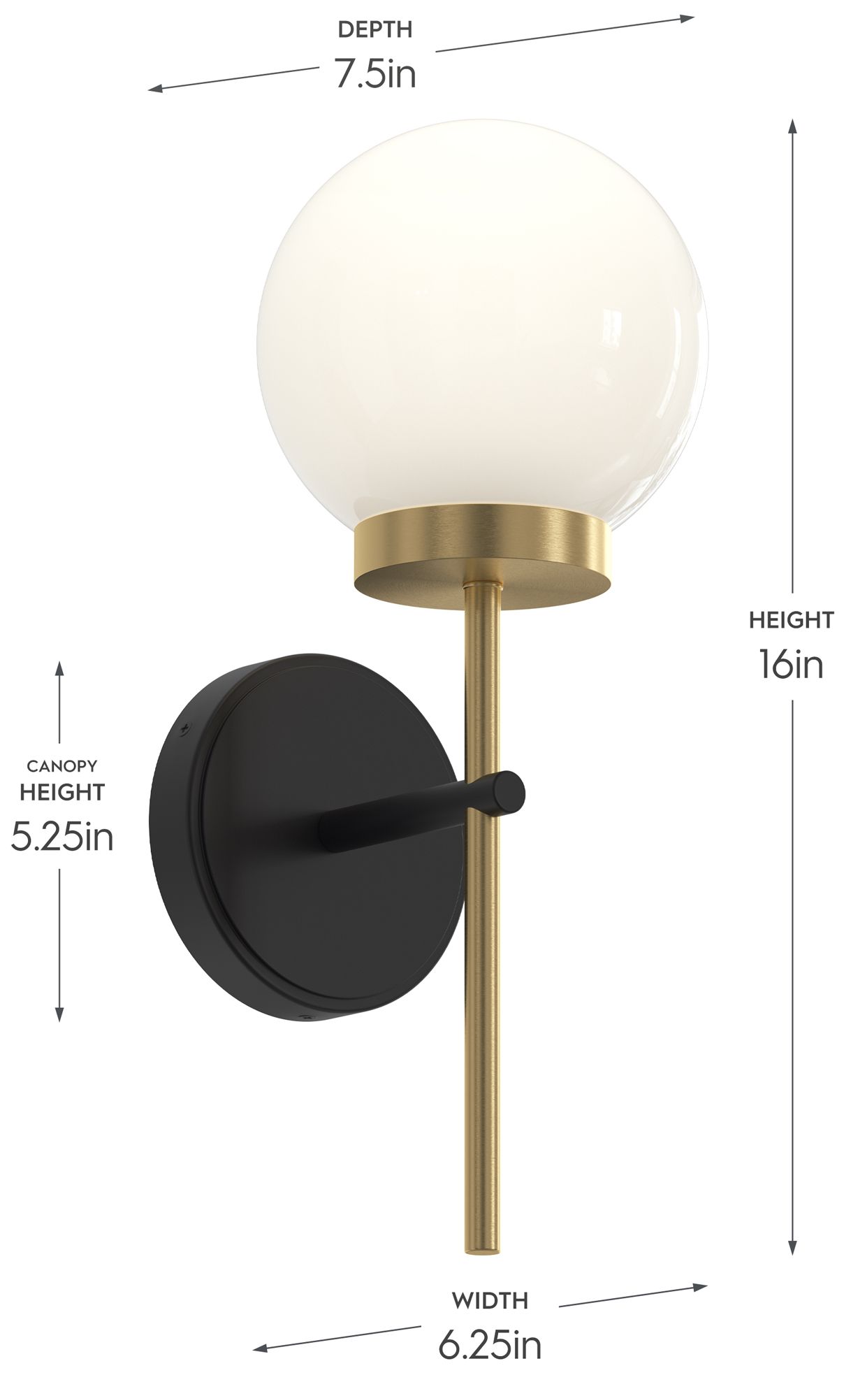 Image 5 Rigsby One-Light  Wall Sconce more views