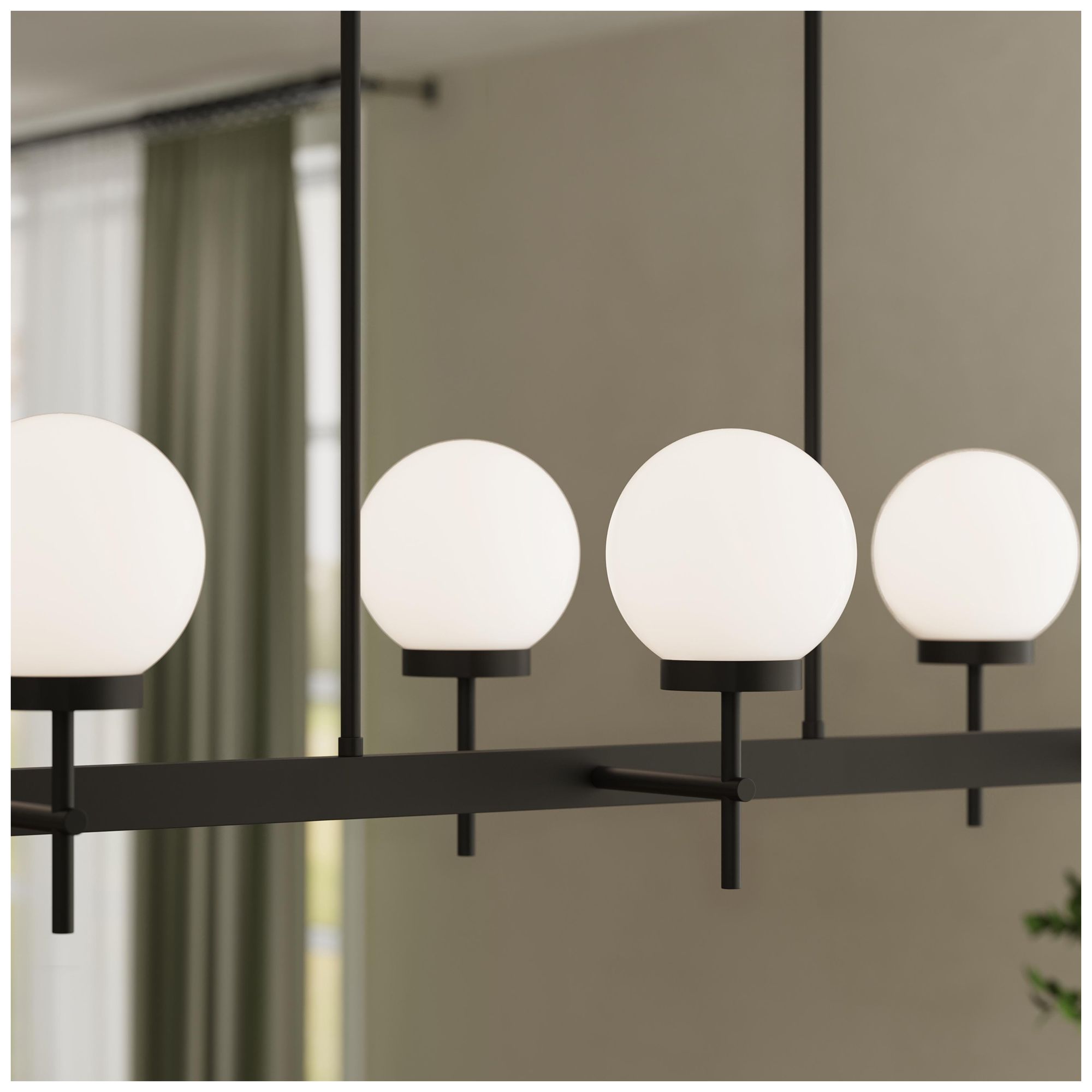 Rigsby Six-Light  Linear Chandelier