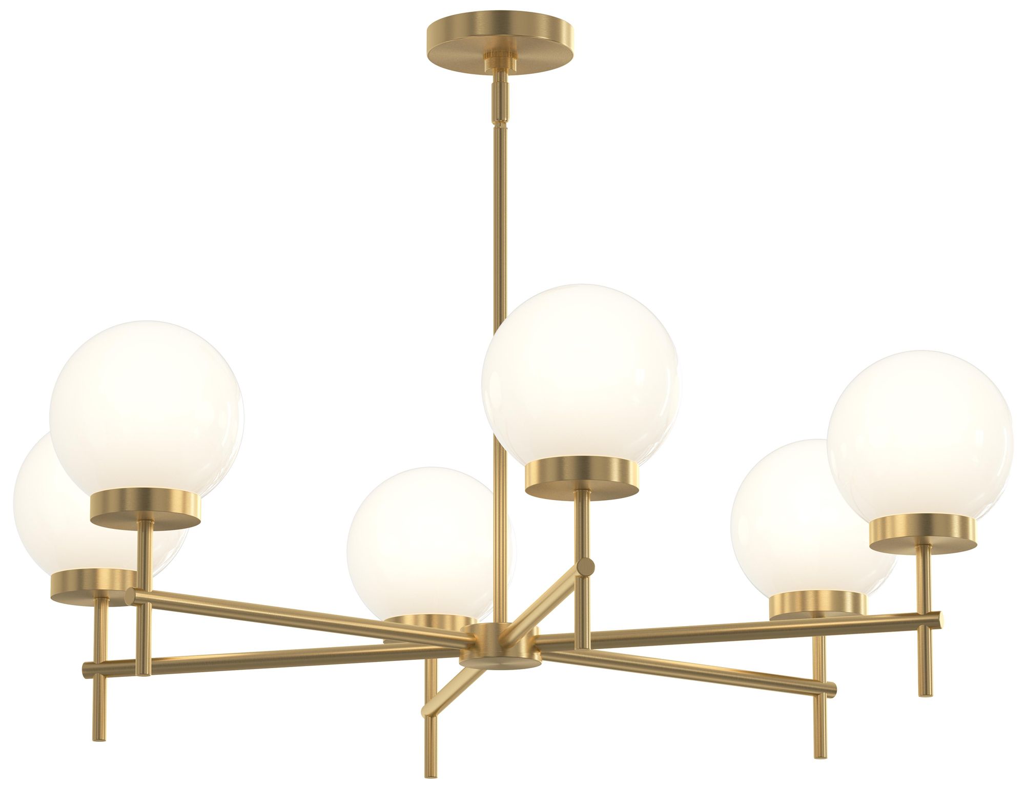 Rigsby Six-Light  Medium Chandelier