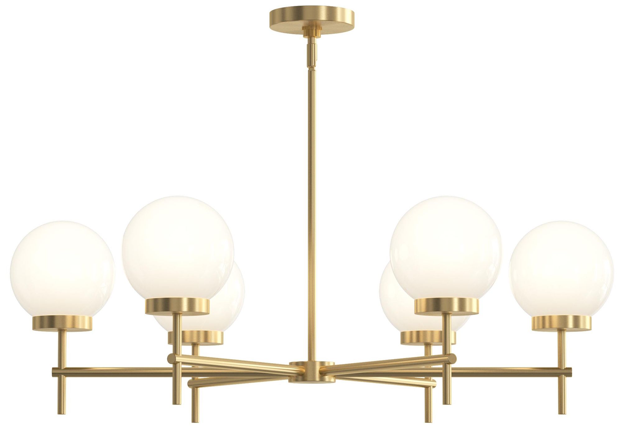 Rigsby Six-Light  Medium Chandelier