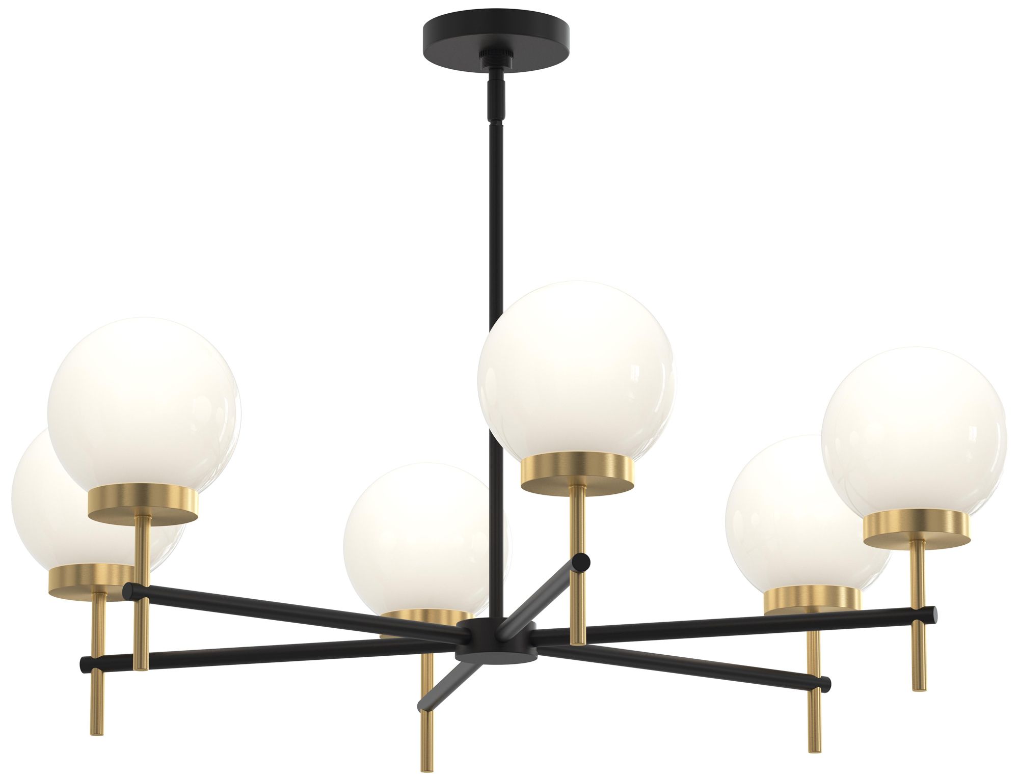 Rigsby Six-Light  Medium Chandelier