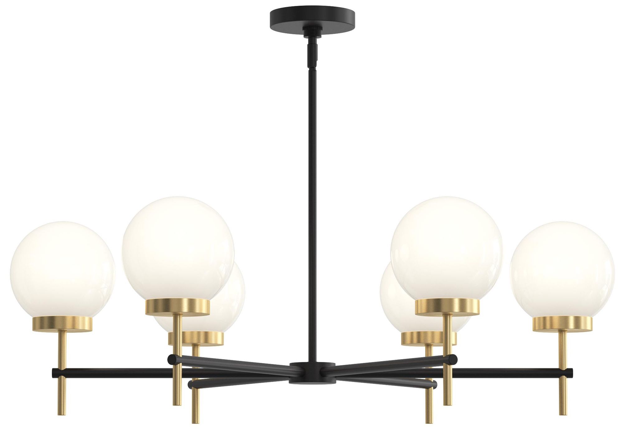 Rigsby Six-Light  Medium Chandelier