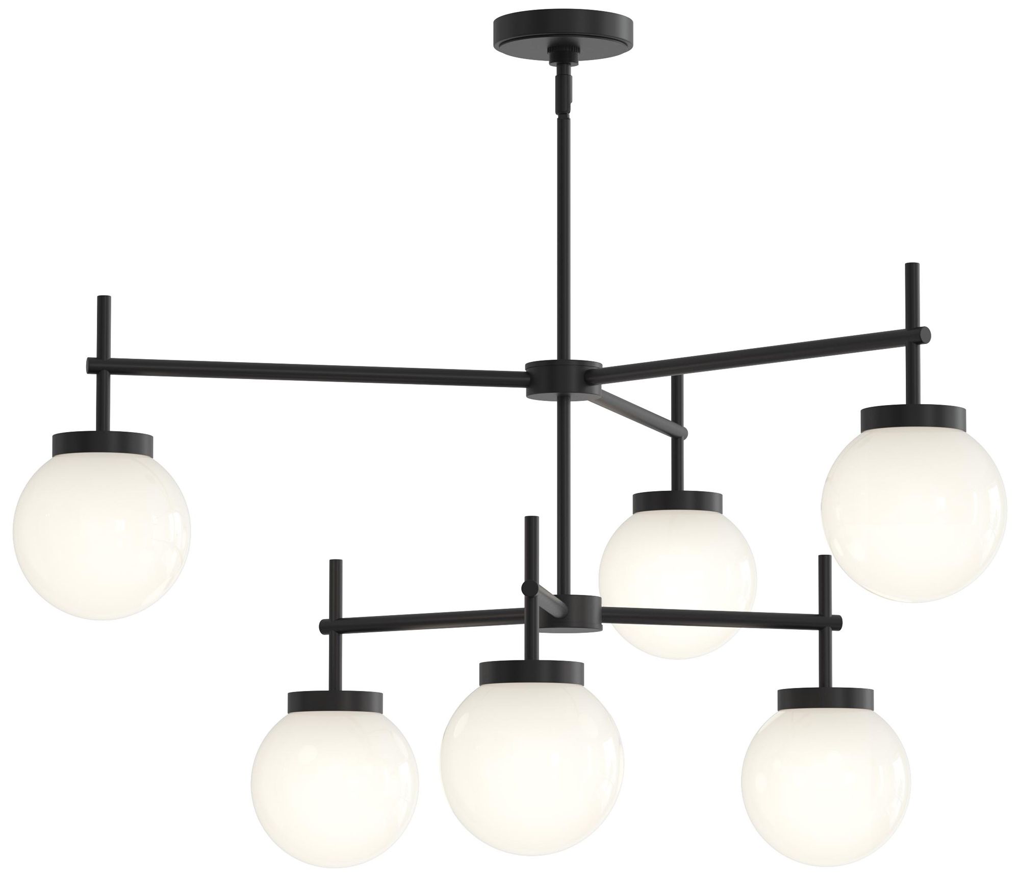 Rigsby Six-Light  Two-Tier Chandelier