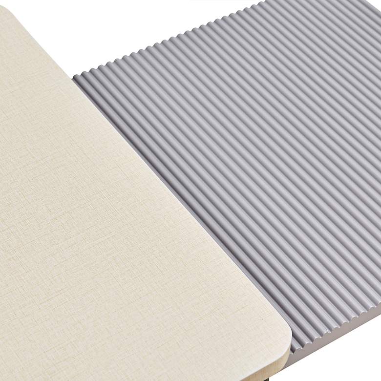 Image 3 Riley 23 1/4" Wide Cream and Gray Nesting Tables Set of 2 more views