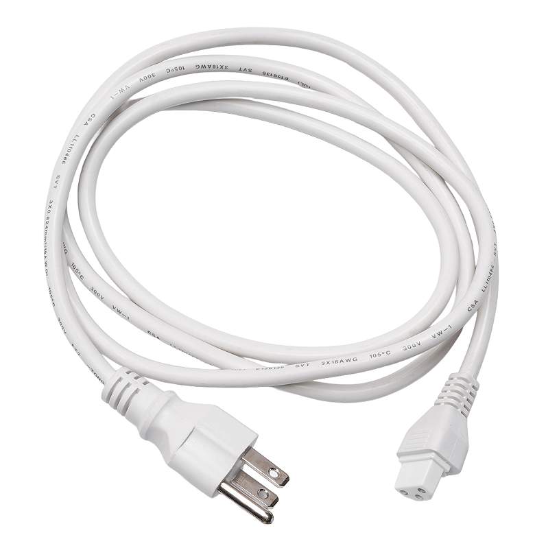 Image 1 Riley 5' Power Cord with 3-Prong Plug