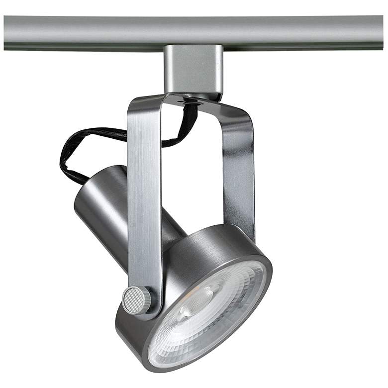 Image 1 Riley Brushed Steel 17 Watt LED Track Head for Juno