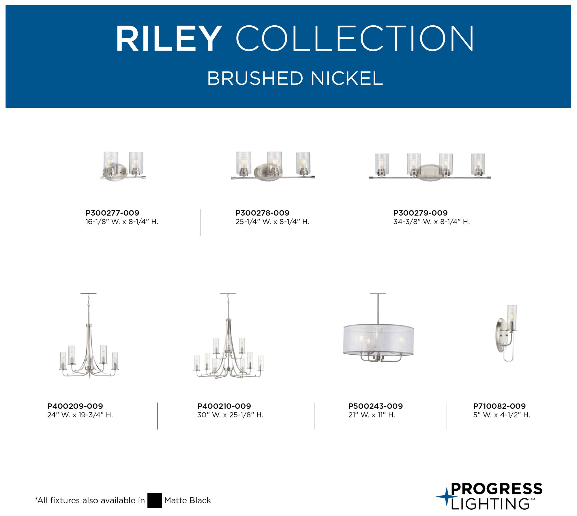 Image 6 Riley Collection Four-Light Clear Glass Modern Bath Vanity Light more views