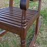 Riley Elm Wood Slat Rocking Chair