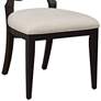 Riley Espresso Hardwood Scrolled Dining Side Chair Set of 2