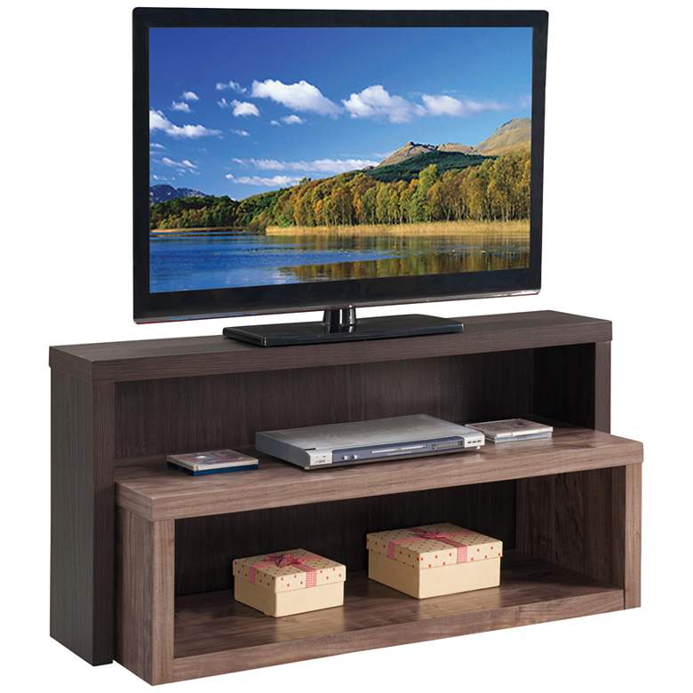 Image 1 Riley Holliday Terraces Cacao and Sealskin TV Stand Console