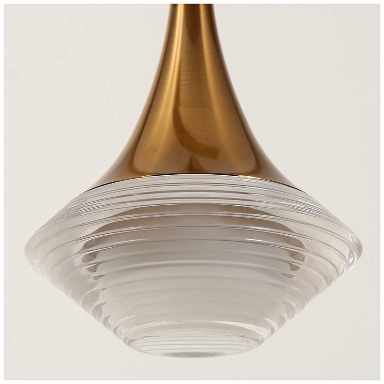 Image 5 Rilistenica 5-Light LED Acrylic Island Pendant Light more views