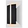 Rima Outdoor Textured Black 3000K Reduced Output LED Sconce