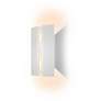 Rima Outdoor Textured White 2700K Standard Output LED Sconce