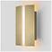 Rima Sconce, Brushed Brass, 2700K