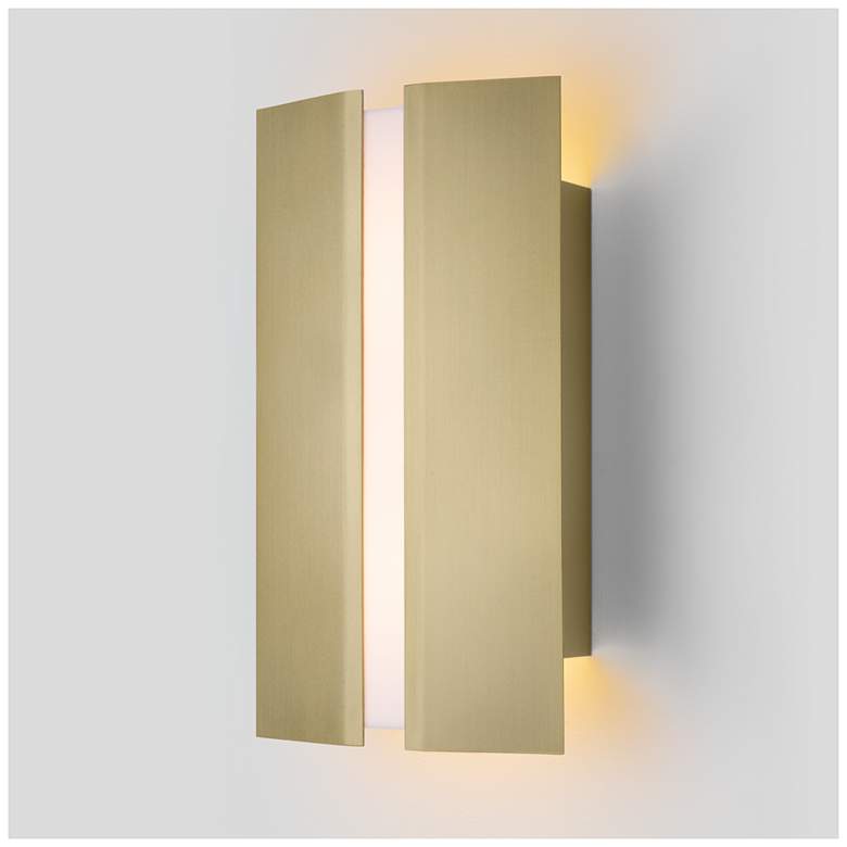 Image 1 Rima Sconce, Brushed Brass, 3000K