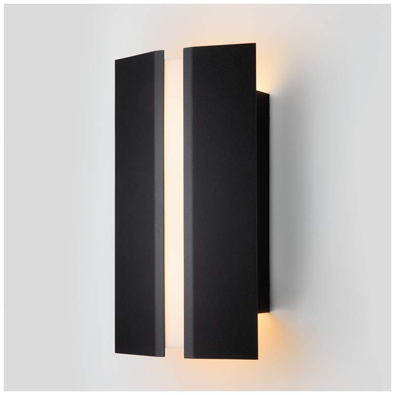 Image 1 Rima Sconce, Textured Black, 2700K