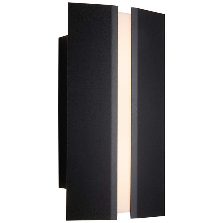 Image 1 Rima Sconce, Textured Black, 3000K