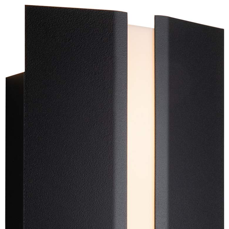 Image 2 Rima Sconce, Textured Black, 3000K more views