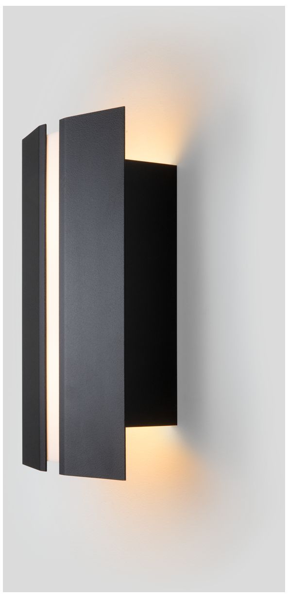 Image 4 Rima Sconce, Textured Black, 4000K more views