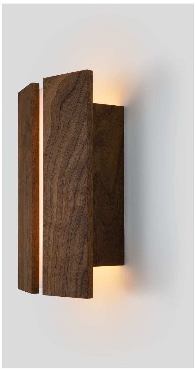 Image 4 Rima Sconce, Walnut, 2700K more views