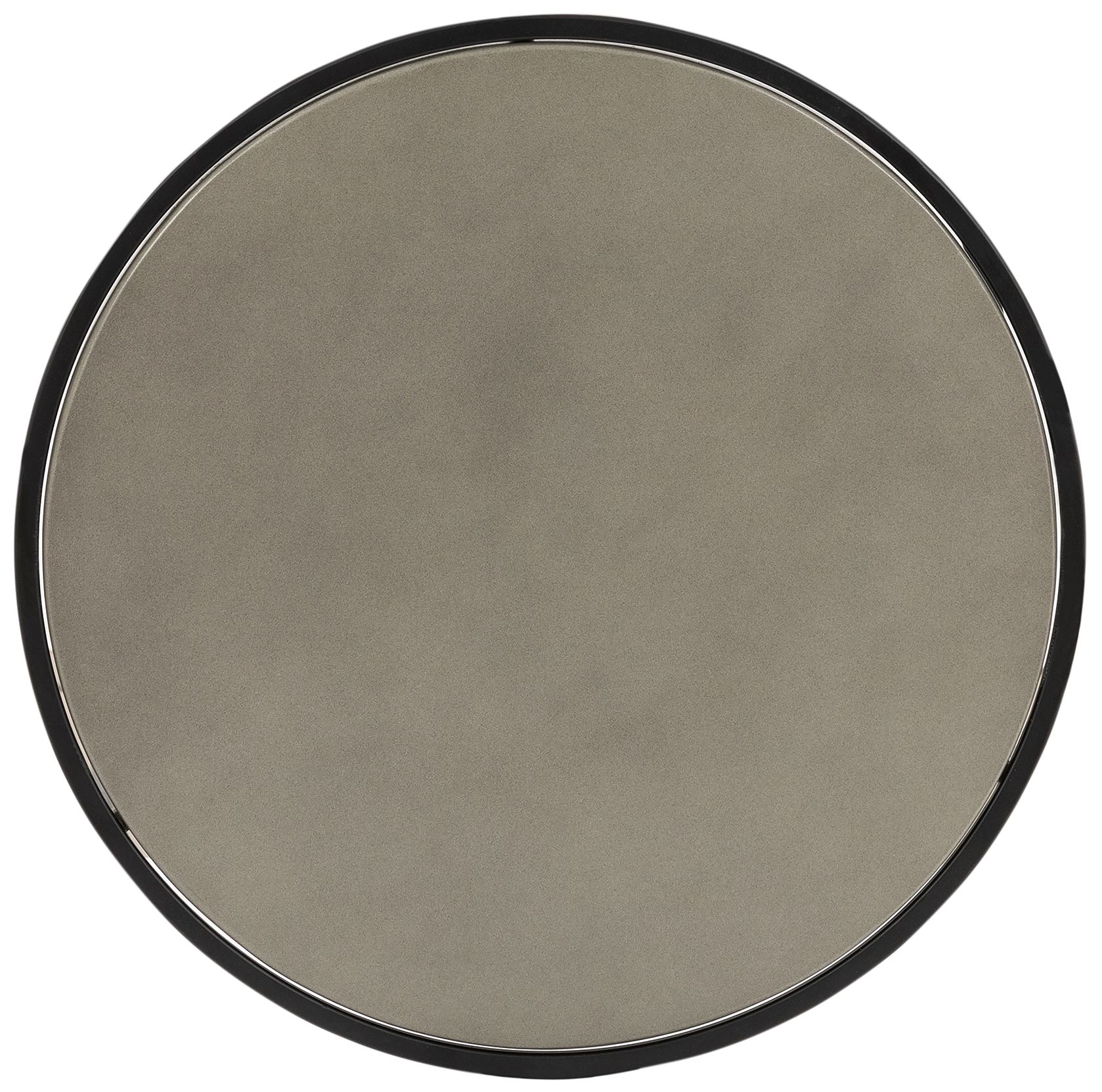 Image 7 Rina 2 Piece Nesting Coffee Table Set in Concrete and Black Metal more views