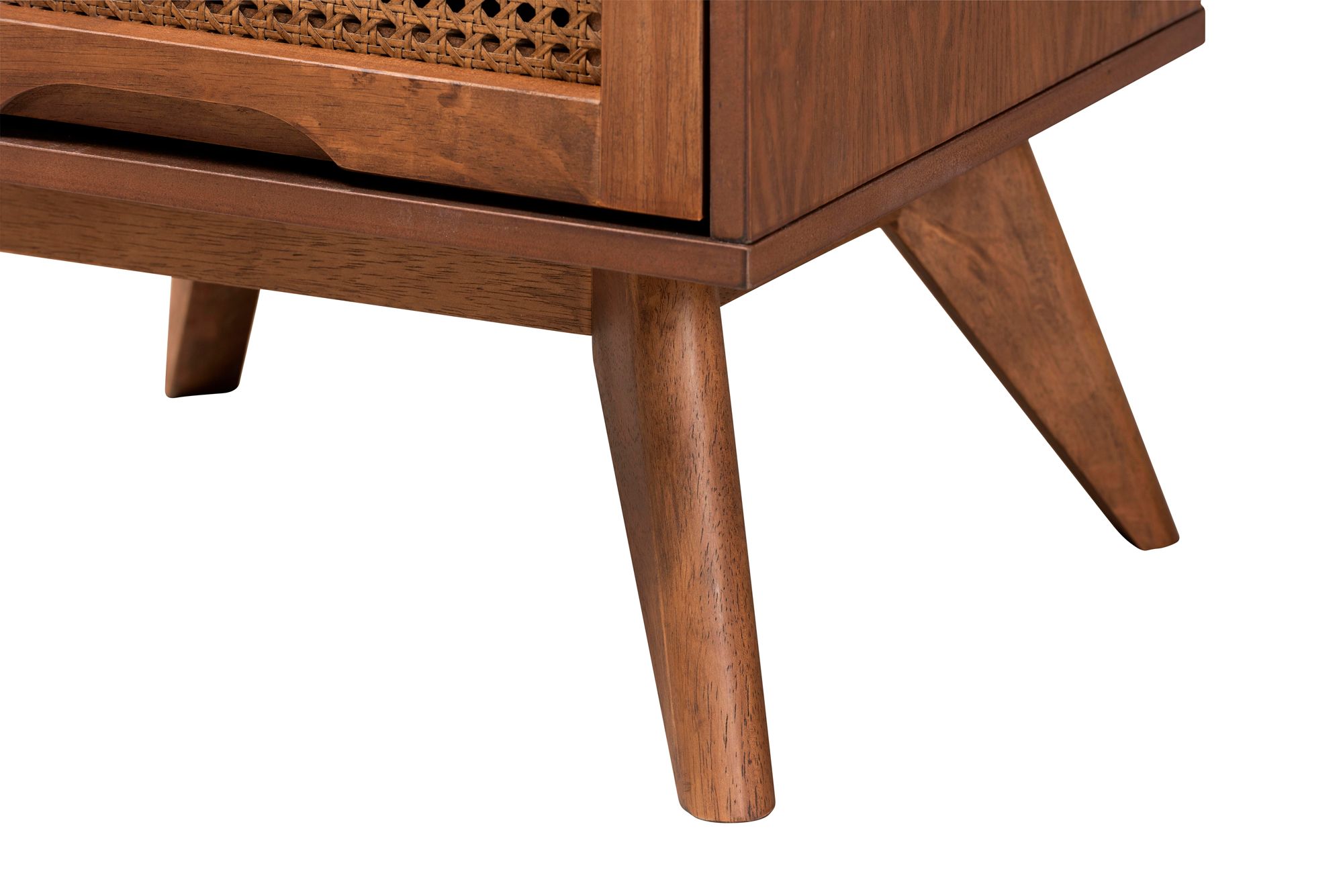 Thumbnail4 of Rina Ash Walnut Wood 3-Piece Full Size Bedroom Set more views